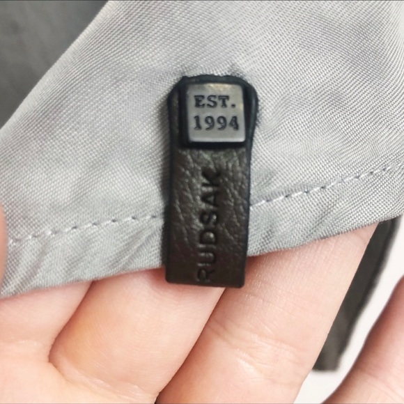 Rudsak Scarlet Cowl Neck Dress Grey, NWT - Picture 10 of 16